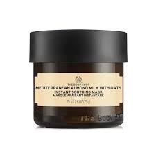 The Body Shop Mediterranean Almond Milk With Oats Instant Soothing Mask 75ml